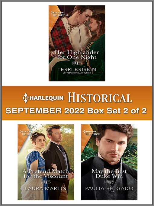 Title details for Harlequin Historical: September 2022 Box Set 2 of 2 by Terri Brisbin - Wait list